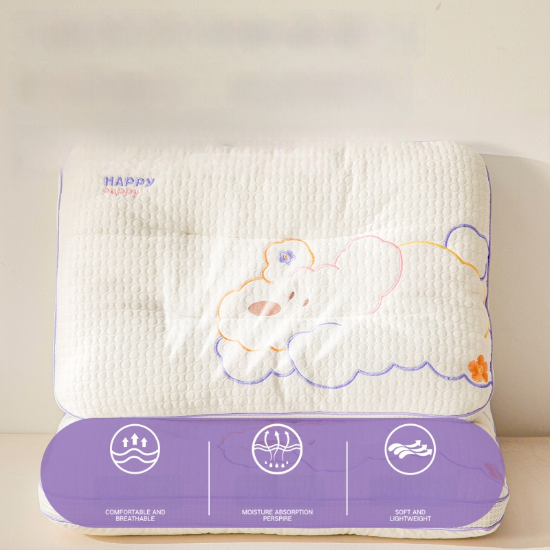 Детска възглавничка за врата - правоъгълна форма, пълнеж полиестерно влакно, калъф полиестер, за деца, тегло 0,55–1,0 кг