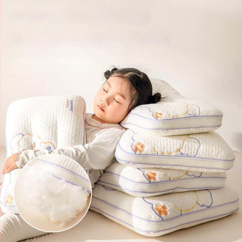 Детска възглавничка за врата - правоъгълна форма, пълнеж полиестерно влакно, калъф полиестер, за деца, тегло 0,55–1,0 кг