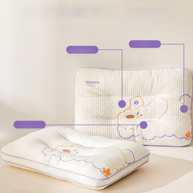 Детска възглавничка за врата - правоъгълна форма, пълнеж полиестерно влакно, калъф полиестер, за деца, тегло 0,55–1,0 кг