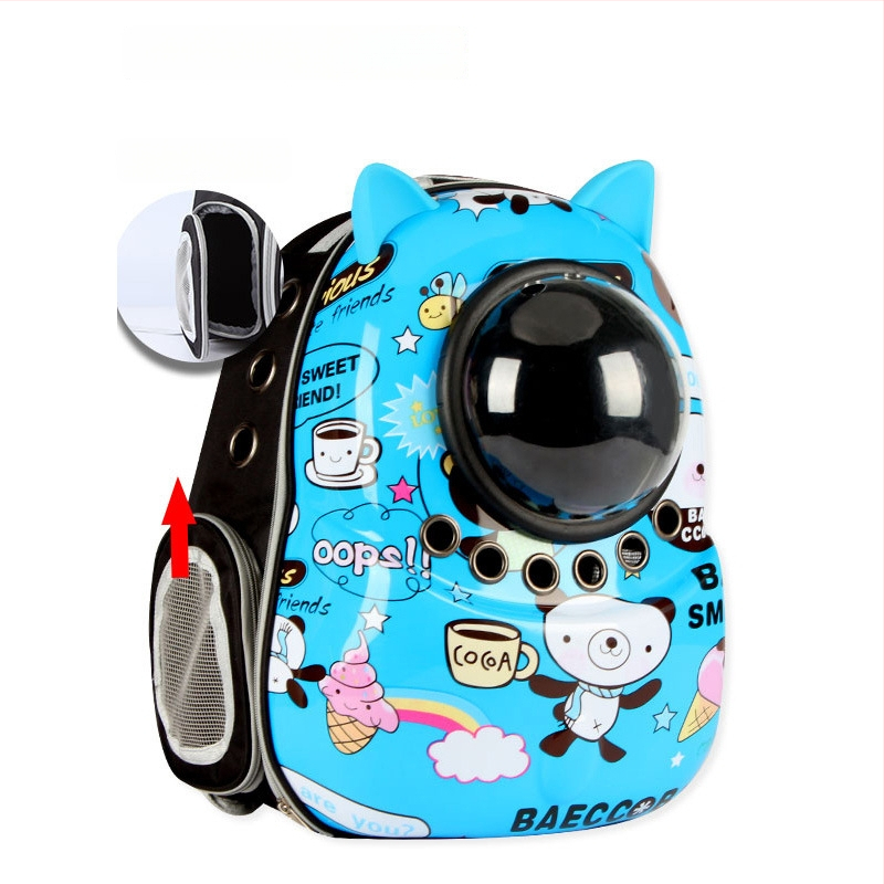 Rucsac pentru animale de companie pentru ieșiri — nylon, capacitate 55L, rigiditate medie, Suijie bag