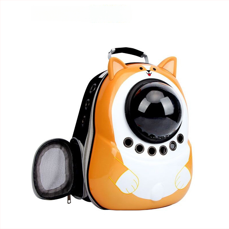 Rucsac pentru animale de companie pentru ieșiri — nylon, capacitate 55L, rigiditate medie, Suijie bag