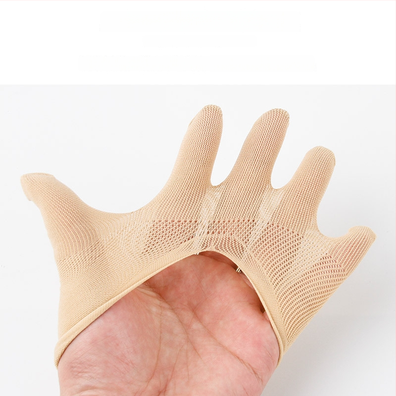 Langsha Ženske čarape s pet prstiju za ljeto, tanke kratke čarape s odvojenim prstima, nevidljive prstne čarape od ice silk