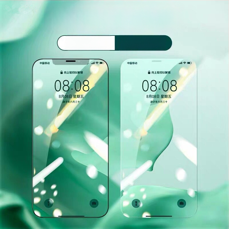 Προστατευτικό οθόνης από tempered glass για το μπροστινό μέρος για iPhone 14, iPhone 14 Pro, iPhone 14 Pro Max και iPhone 13 Pro Max — Διαύγεια HD, Αντι-δακτυλικά αποτυπώματα, Αντι-μπλε φως, Αυτο-επιδιόρθωση