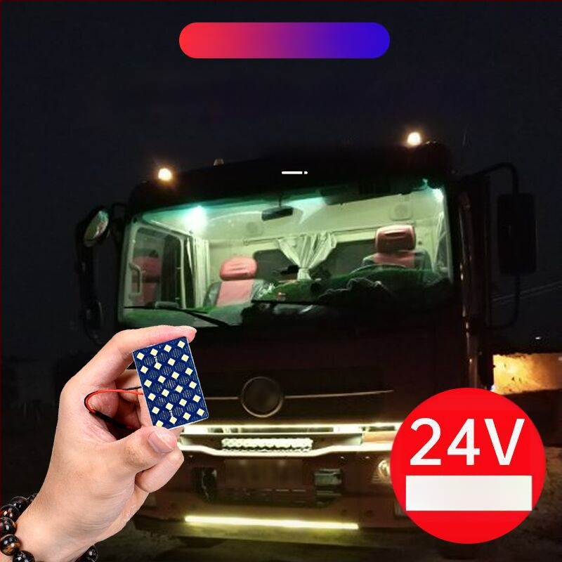 24V autó olvasólámpa 5730 SMD magas fényerővel, 1080–1500 lm, 0,5 W, anyag: vastag üvegszálas tábla