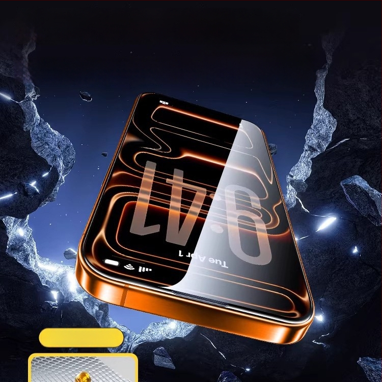 Pingsheng Anti-κατασκοπευτικό γυάλινο προστατευτικό μπροστινού οθόνης για iPhone 15–17 – HD, πλήρης οθόνη