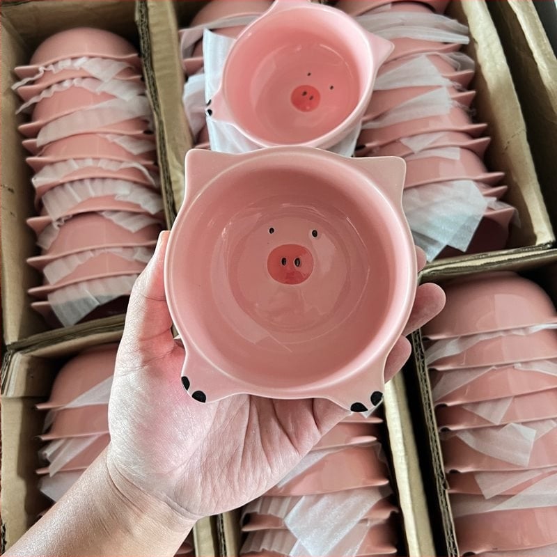 Керамична чиния против преобръщане за малки животни с голям капацитет, фиксирана за хамстери, катерици и таралежи