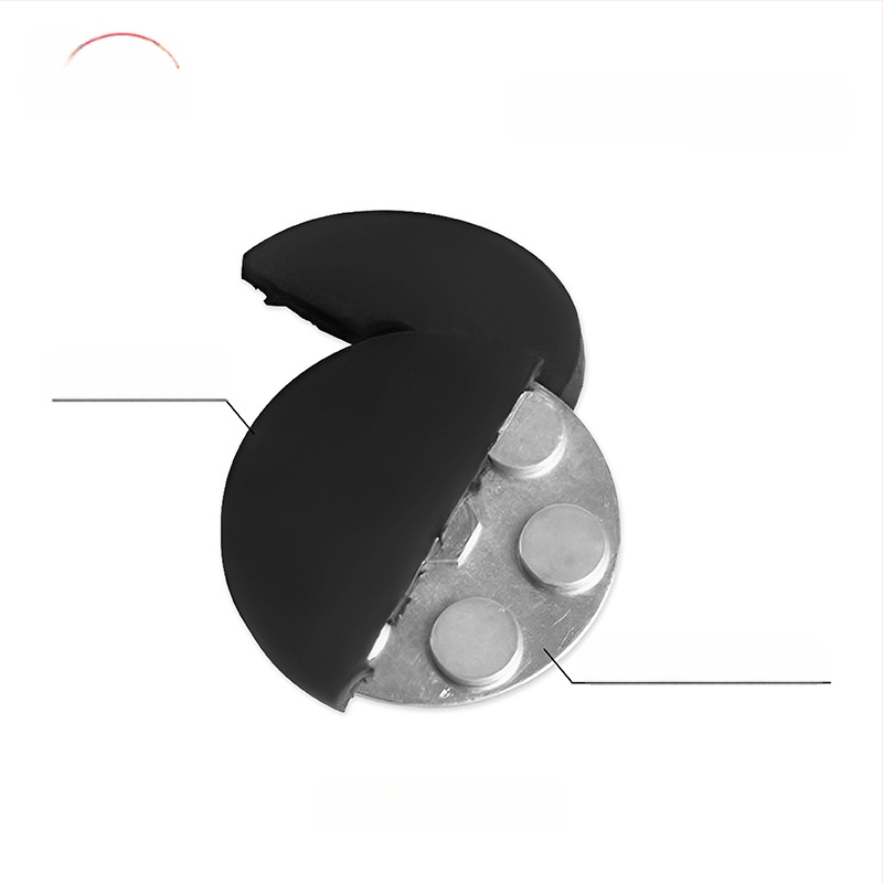 Ισχυρή μαγνητική βάση για στήριξη LED προβολέα σε βάση οροφής; καουτσούκ επικάλυψη, υλικά: NdFeB μαγνήτες, σιδερένια μέρη; μάρκα Star Knight, μοντέλο NPHA-, συμβατό με γενικά μοντέλα