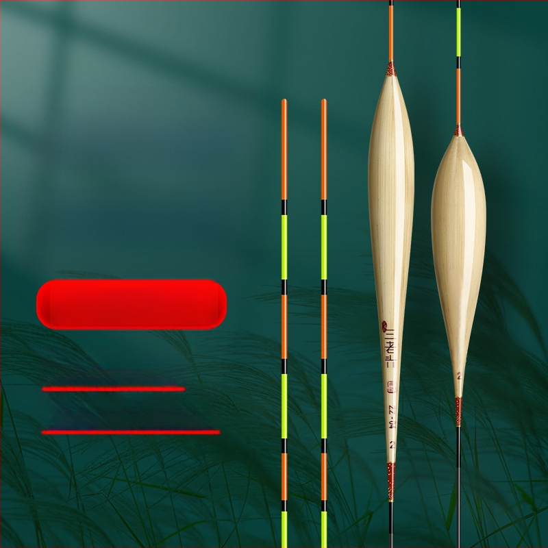 риболовна плувка Three Old Man за вертикален дрейф - reed