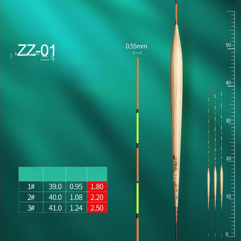 риболовна плувка Three Old Man за вертикален дрейф - reed