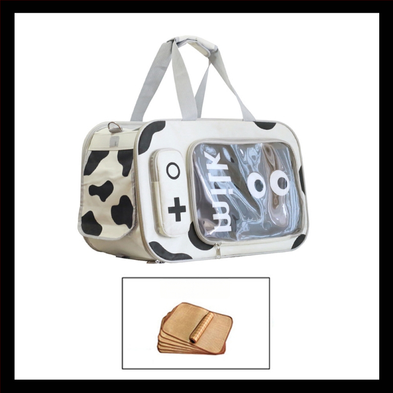 Transport pentru animale de companie din PVC, cu duritate medie, capacitate 10 kg pentru pisici / 7,5 kg pentru câini