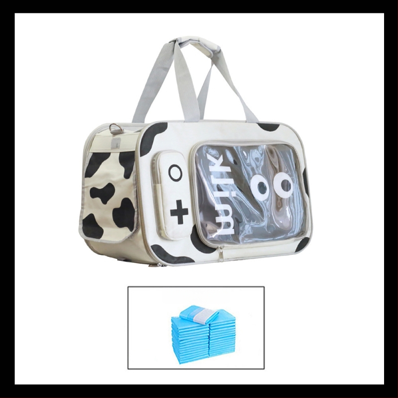 Transport pentru animale de companie din PVC, cu duritate medie, capacitate 10 kg pentru pisici / 7,5 kg pentru câini