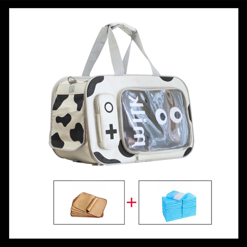 Transport pentru animale de companie din PVC, cu duritate medie, capacitate 10 kg pentru pisici / 7,5 kg pentru câini