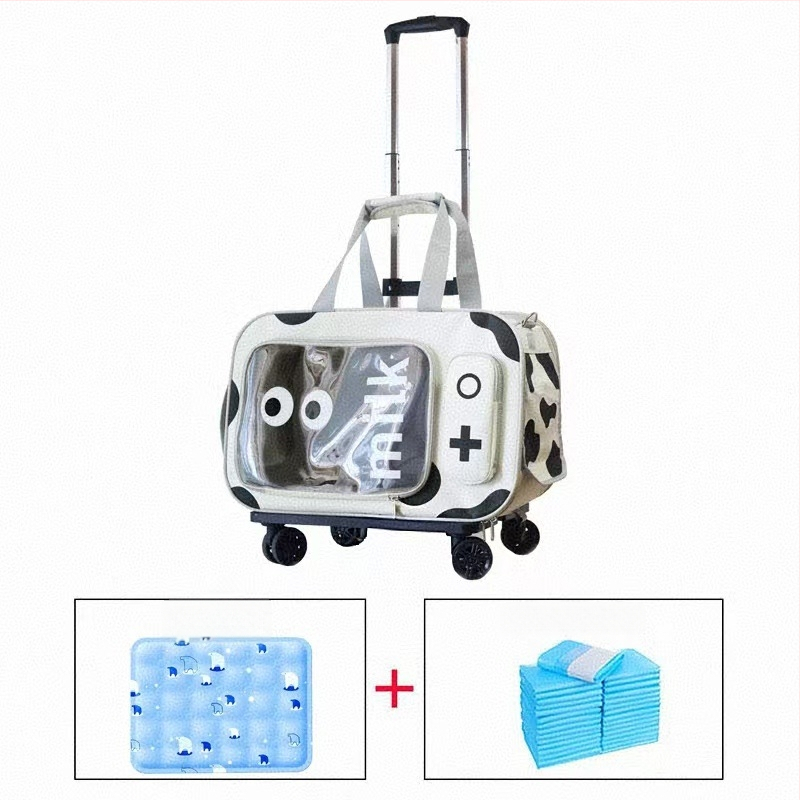 Transport pentru animale de companie din PVC, cu duritate medie, capacitate 10 kg pentru pisici / 7,5 kg pentru câini