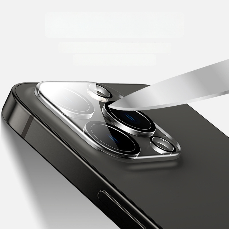 Προστατευτικό φακού πίσω iPhone — Μάρκα YOT, Κεραμωμένο γυαλί, Πλήρης κάλυψη, Συμβατό με iPhone 12, 14, 13