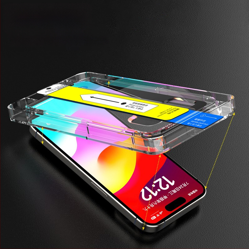 Προστατευτικό οθόνης από γυαλί για iPhone 13, 14 Pro, 14 Pro Max – HD ευκρίνεια, ανθεκτικό στη σκόνη, αντιδακτυλικά αποτυπώματα, αντοχή σε πτώσεις, πλήρης κάλυψη οθόνης