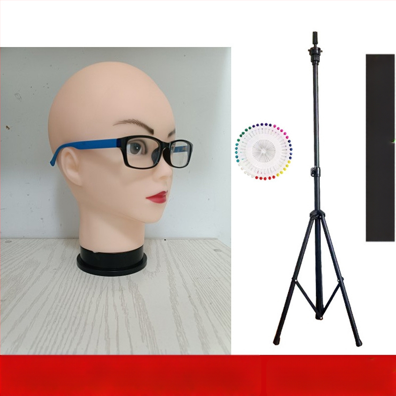 Model de cap pentru perucă cosplay cu suport, model RBE-GT09; material păr: K silk / p silk; stil perucă: anime cosplay; lungime perucă: medie până la lungă; circumferința mare a capului