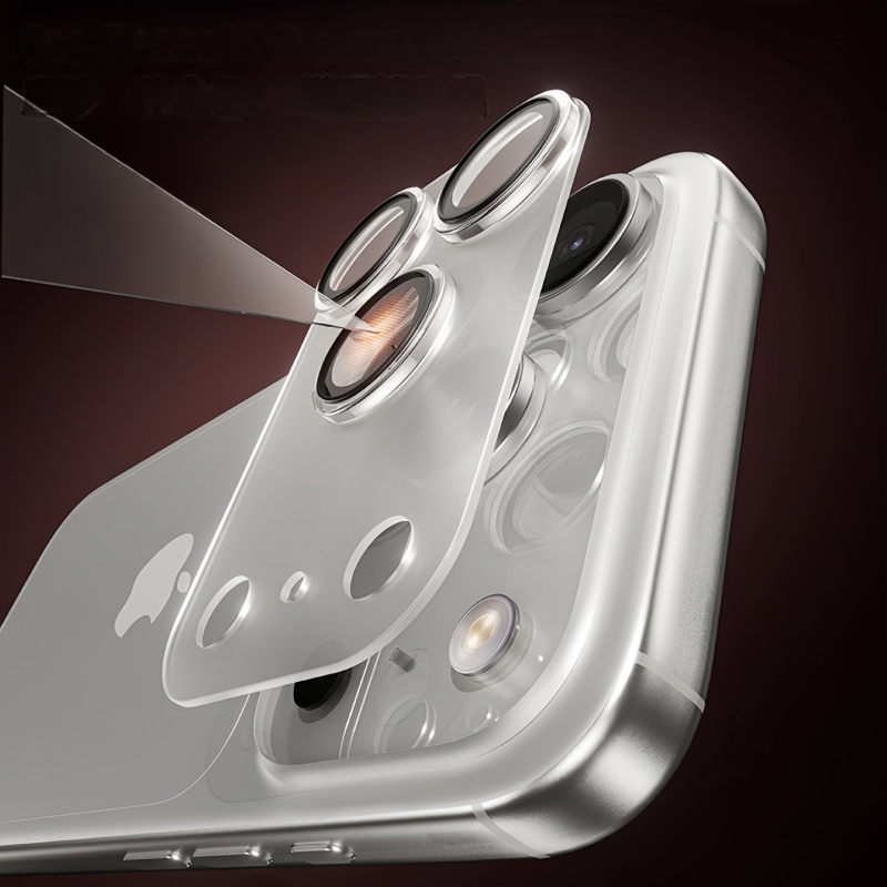 Προστατευτικό φιλμ φακού πίσω κάμερας για iPhone 17 Pro Max – tempered glass, ματ φινίρισμα, αντι-αποτυπώματα, ανθεκτικό στη σκόνη, αντοχή σε πτώσεις