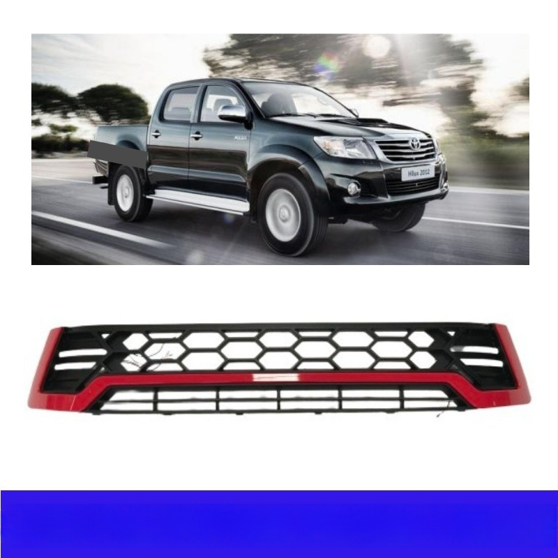 Μπροστινή μάσκα για Toyota Hilux Revo – ABS πλαστικό, τοποθέτηση στον ψύκτη, 2015+, DUKE4WD