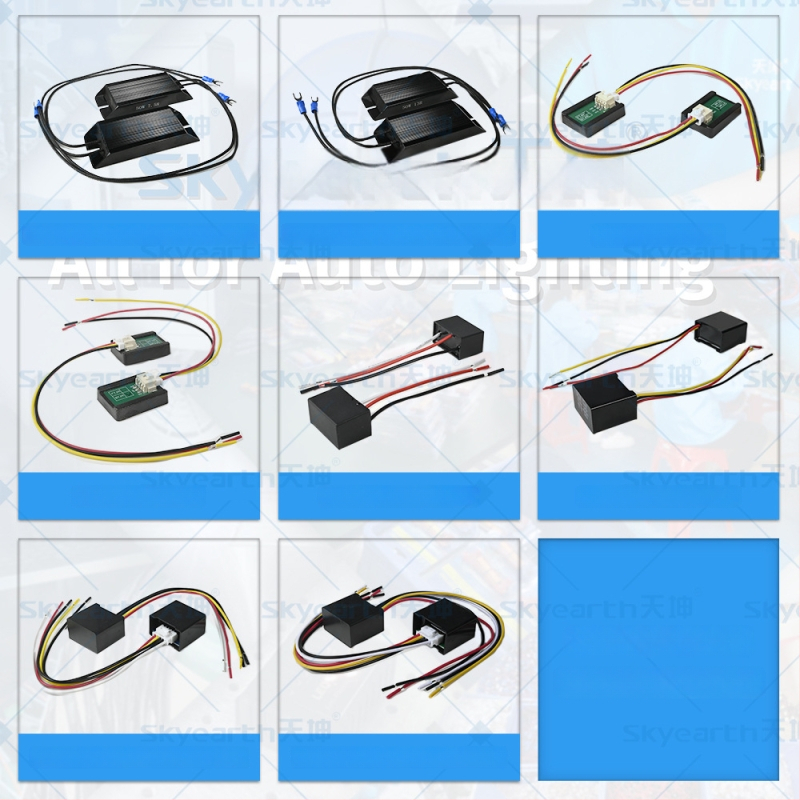 Autó LED/HID lencse dekóder léptető dimmer modullal és hibakód törlővel – Tian Kun Lens-Specific Decoder, Egyedi feldolgozás: Igen