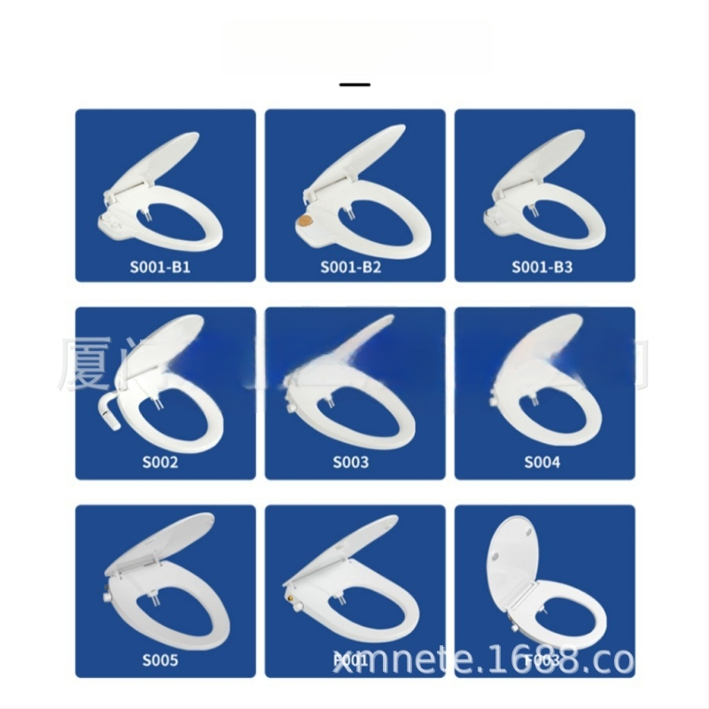 Intelligens WC-ülőke fűtéssel és LED-del, ütéscsillapító, állítható furatközök 109–229 mm, modell S013-02, anyag: PP lemez