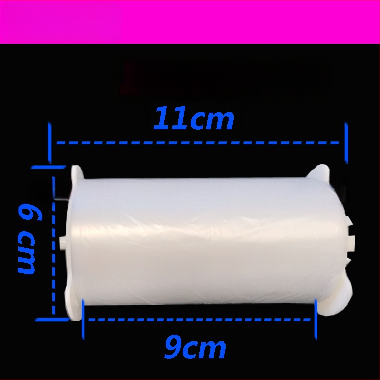 Plastový kryt veka toalety – jednorazové hygienické roly, 25 roliek v balení, inteligentná automatická výmena, rozmery škatule 277×277×123 mm