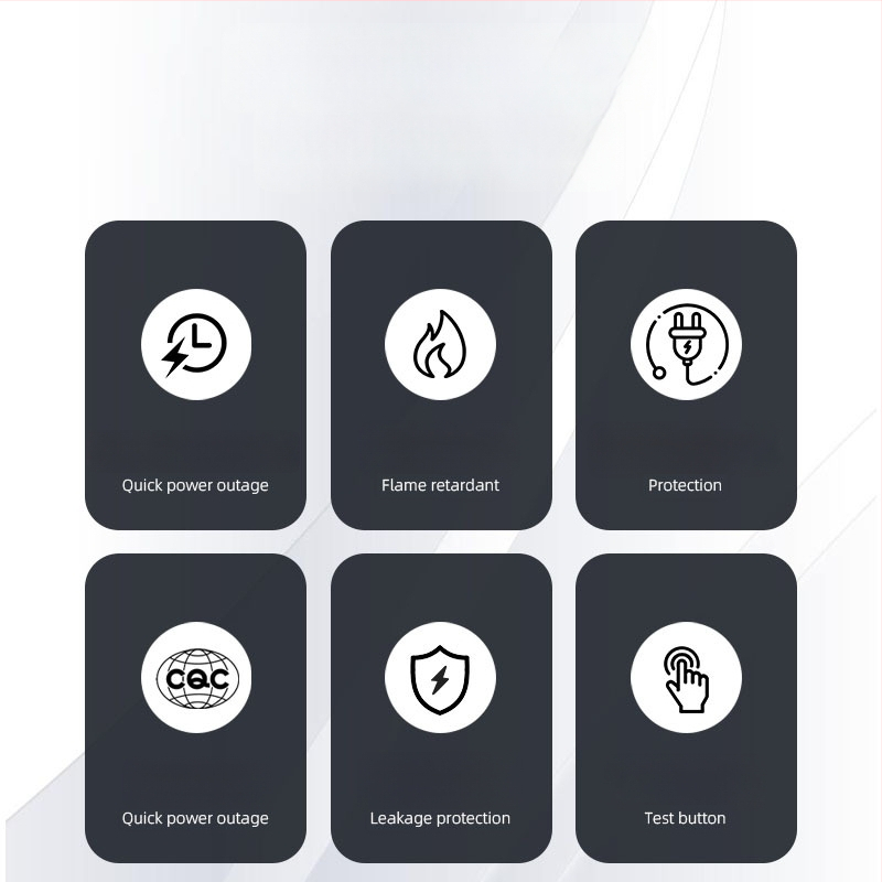 6A Πρίζα Με Προστασία Αντι Διαρροών Για Θερμοσίφωνες Νερού, Έξυπνα Καπάκια Τουαλέτας Και Ηλεκτρικές Βρύσες Ζεστού Νερού, 3C Πιστοποιημένη Αδιάβροχη Θύρα (220–240V)