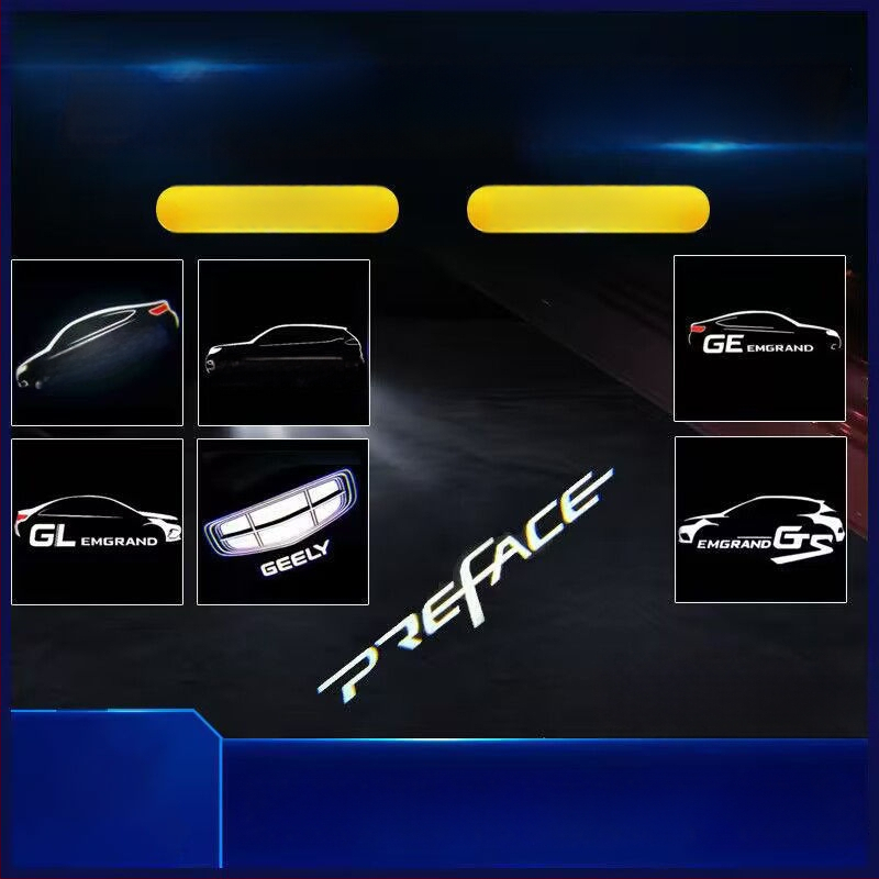 Xingrui lampička na dvere auta, vnútorné ambientné osvetlenie, LED 12V 14.4W, model Xingrui