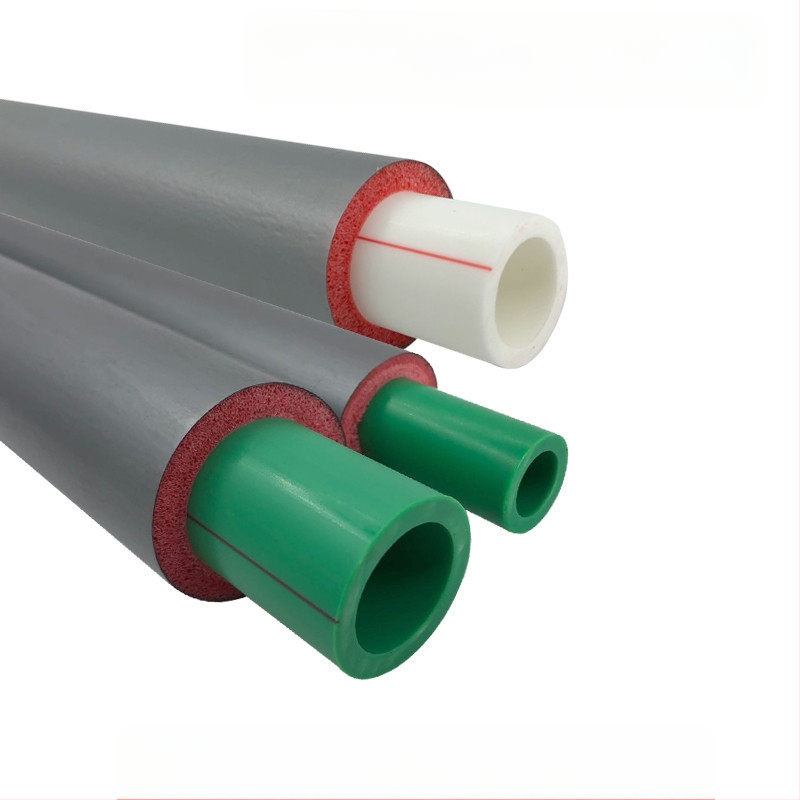 YFT PPR μονωμένος ενσωματωμένος σωλήνας με πολυουρεθανικό αφρό, τριών επιπέδων σύνθετο, UV προστασία, μοντέλο 20-63