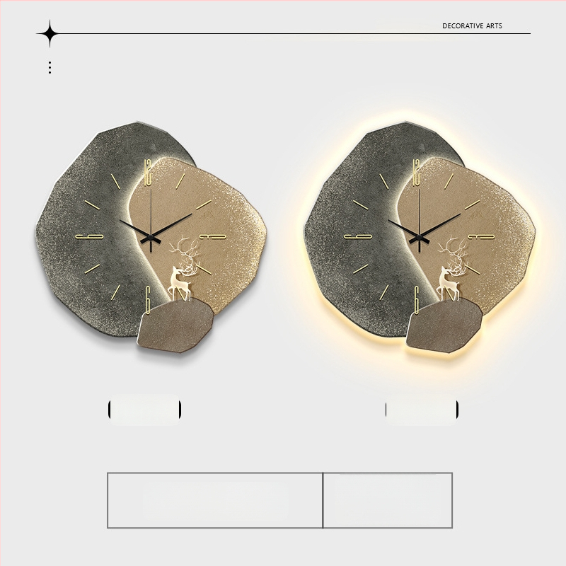 Ρολόι τοίχου Deng-483, ιταλικός μινιμαλισμός, τροφοδοσία με μπαταρία, κίνηση με αδιάκοπη κίνηση δευτερολέπτων, ένδειξη με δείκτες