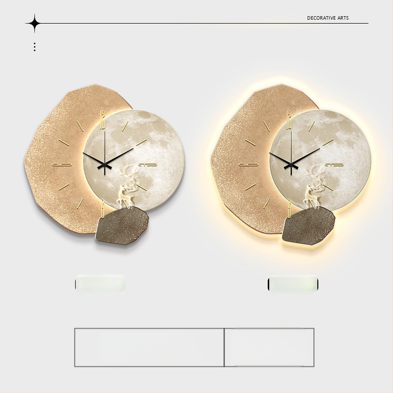 Ρολόι τοίχου Deng-483, ιταλικός μινιμαλισμός, τροφοδοσία με μπαταρία, κίνηση με αδιάκοπη κίνηση δευτερολέπτων, ένδειξη με δείκτες