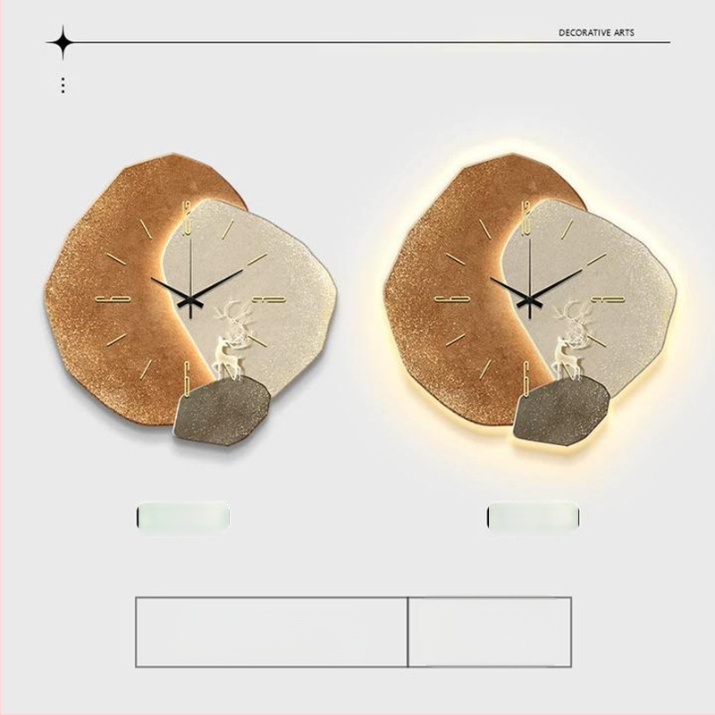 Ρολόι τοίχου Deng-483, ιταλικός μινιμαλισμός, τροφοδοσία με μπαταρία, κίνηση με αδιάκοπη κίνηση δευτερολέπτων, ένδειξη με δείκτες