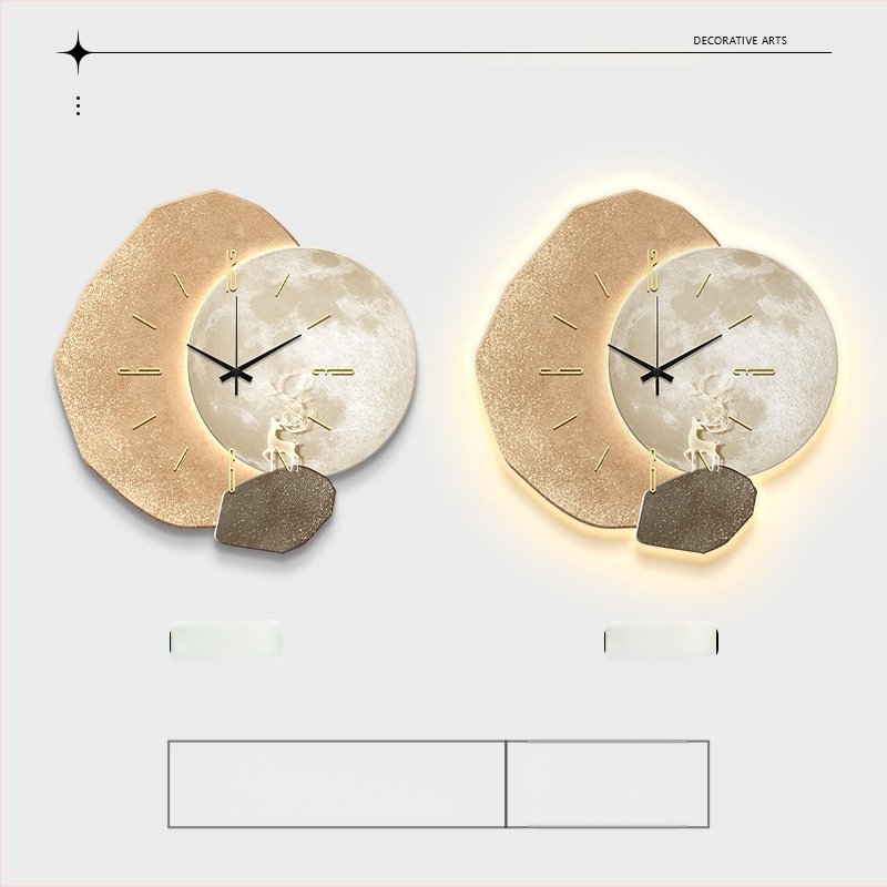 Ρολόι τοίχου Deng-483, ιταλικός μινιμαλισμός, τροφοδοσία με μπαταρία, κίνηση με αδιάκοπη κίνηση δευτερολέπτων, ένδειξη με δείκτες