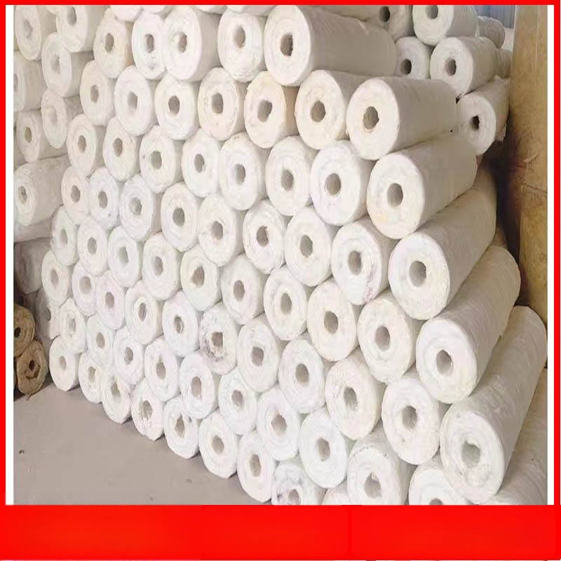 Ανοικτής άκρης αυτοκόλλητος σωλήνας μόνωσης από αλουμινιοσιλικατικό υλικό με υαλοβάμβακα για ατμούς, υψηλή θερμοκρασία, πυροπροστασία