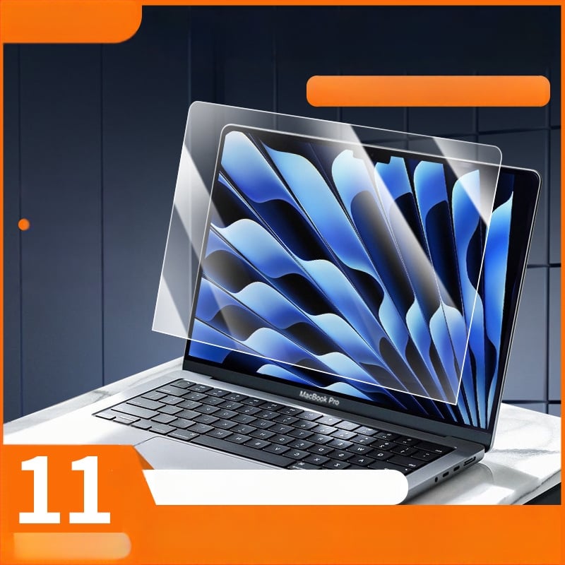 MacBook Air M2 13 hüvelykes edzett kijelzővédő fólia, kékfény-szűrő