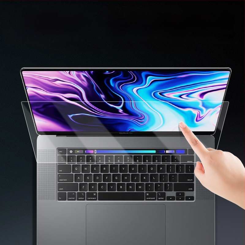 MacBook Air M2 13 hüvelykes edzett kijelzővédő fólia, kékfény-szűrő
