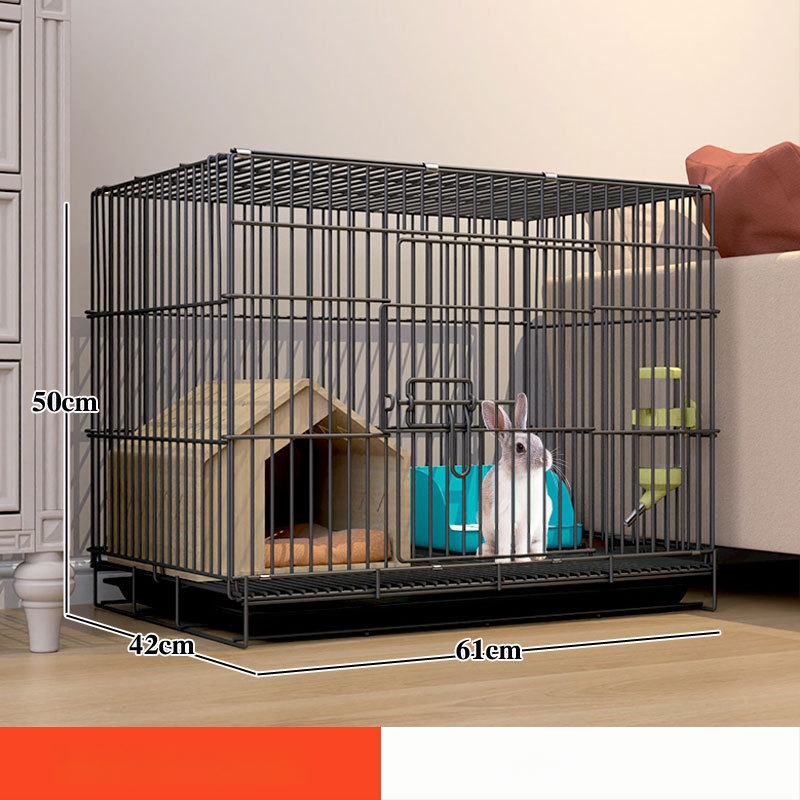 Κλουβί για κουνέλια – μεταλλικό πλέγμα, καταφύγιο για κατοικίδια, χωρίς εισαγωγή