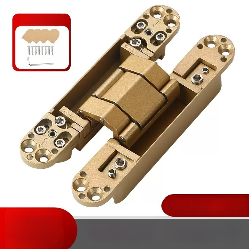 Háromdimenziós állítható rejtett csukló, önzáró, halk működés, cinkötvözet, 2 mm vastagság, felületkezelés: elektrolitikus bevonat és porlasztás