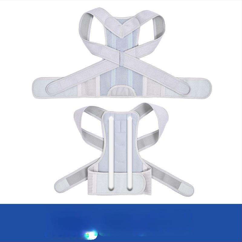 Pás na korekciu držania tela pre dospelých, polyestrové vlákno, BBBD07, nastaviteľný ramenný popruh, vhodný na basketbal