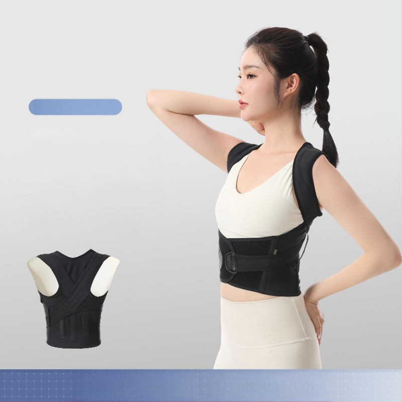 Testtartás-korrektor öv gerinc-támogatással – állítható, légáteresztő, modell Three Keels, felnőtteknek