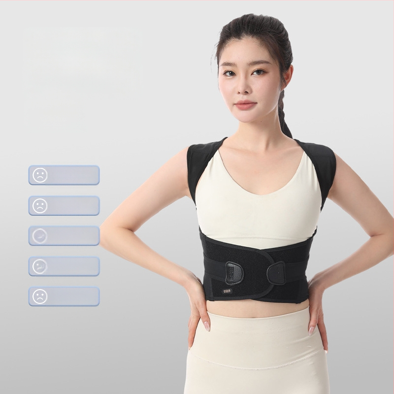 Testtartás-korrektor öv gerinc-támogatással – állítható, légáteresztő, modell Three Keels, felnőtteknek