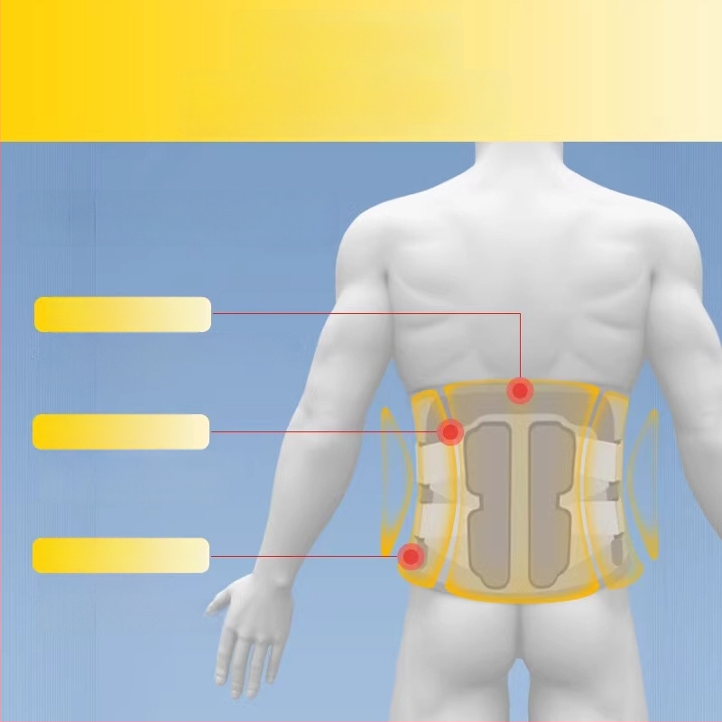 Ιατρική ζώνη μέσης για τραυματισμό δίσκου και κήλη, αδιάβροχο PU υλικό, εργονομική στήριξη μέσης