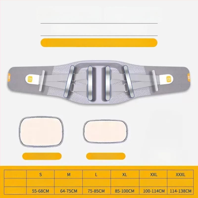 Ιατρική ζώνη μέσης για τραυματισμό δίσκου και κήλη, αδιάβροχο PU υλικό, εργονομική στήριξη μέσης