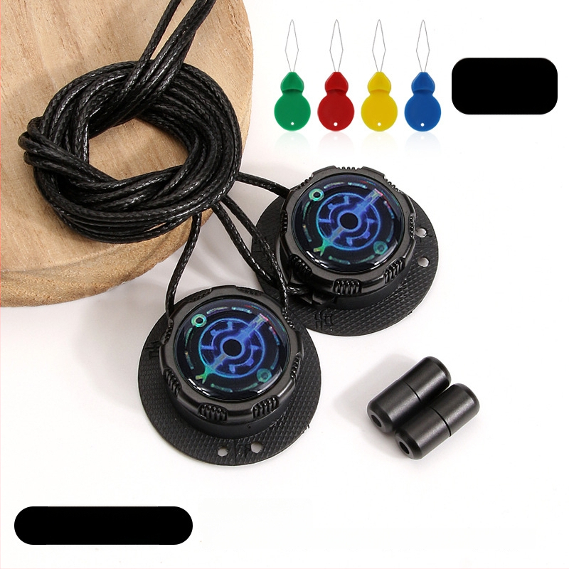 Αθλητικά παπούτσια για τρέξιμο με περιστρεφόμενο κουμπί χωρίς δέσιμο, κυκλικοί κορδόνες, πάχος κορδονιού 0,15 cm, μήκος κορδονιού 100 cm, μοντέλο Xd351