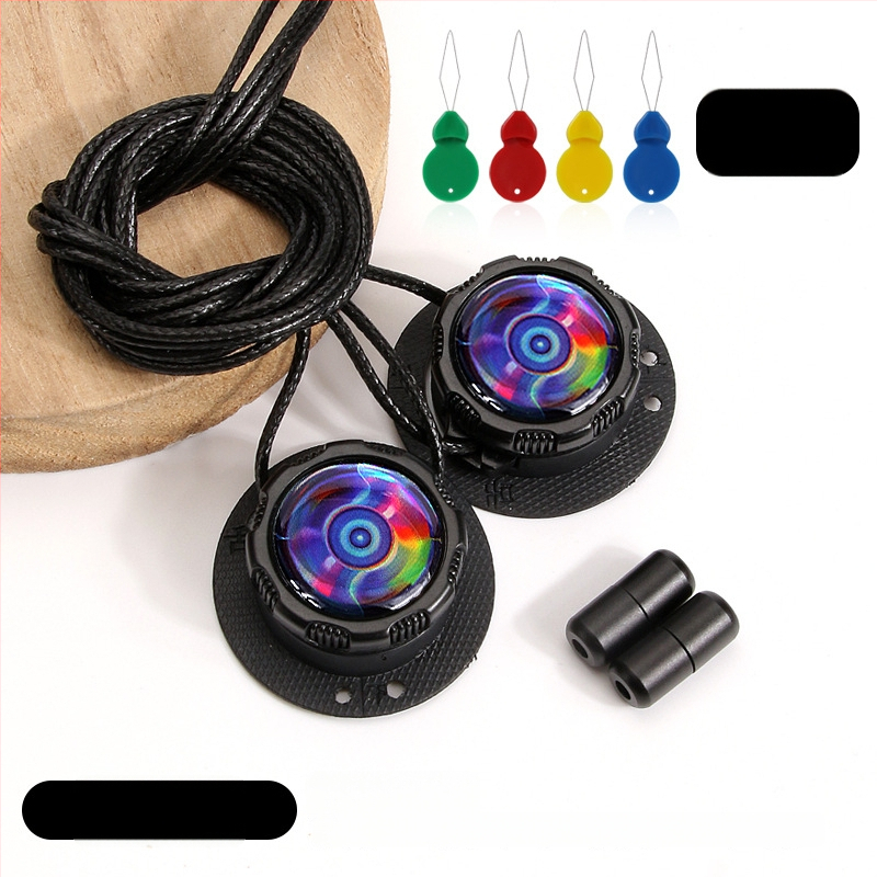 Αθλητικά παπούτσια για τρέξιμο με περιστρεφόμενο κουμπί χωρίς δέσιμο, κυκλικοί κορδόνες, πάχος κορδονιού 0,15 cm, μήκος κορδονιού 100 cm, μοντέλο Xd351