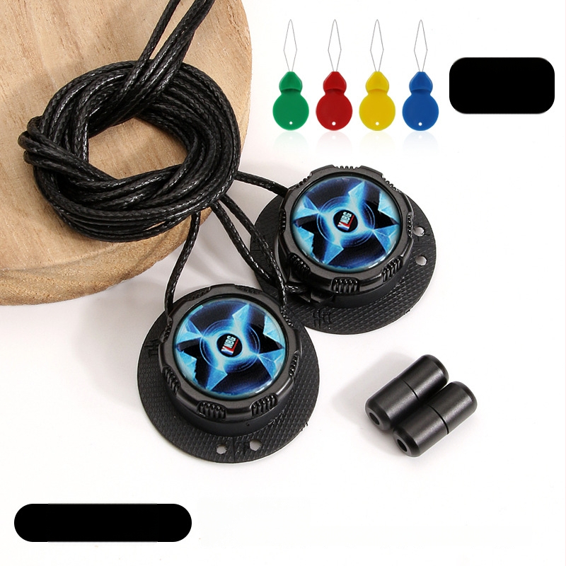 Αθλητικά παπούτσια για τρέξιμο με περιστρεφόμενο κουμπί χωρίς δέσιμο, κυκλικοί κορδόνες, πάχος κορδονιού 0,15 cm, μήκος κορδονιού 100 cm, μοντέλο Xd351