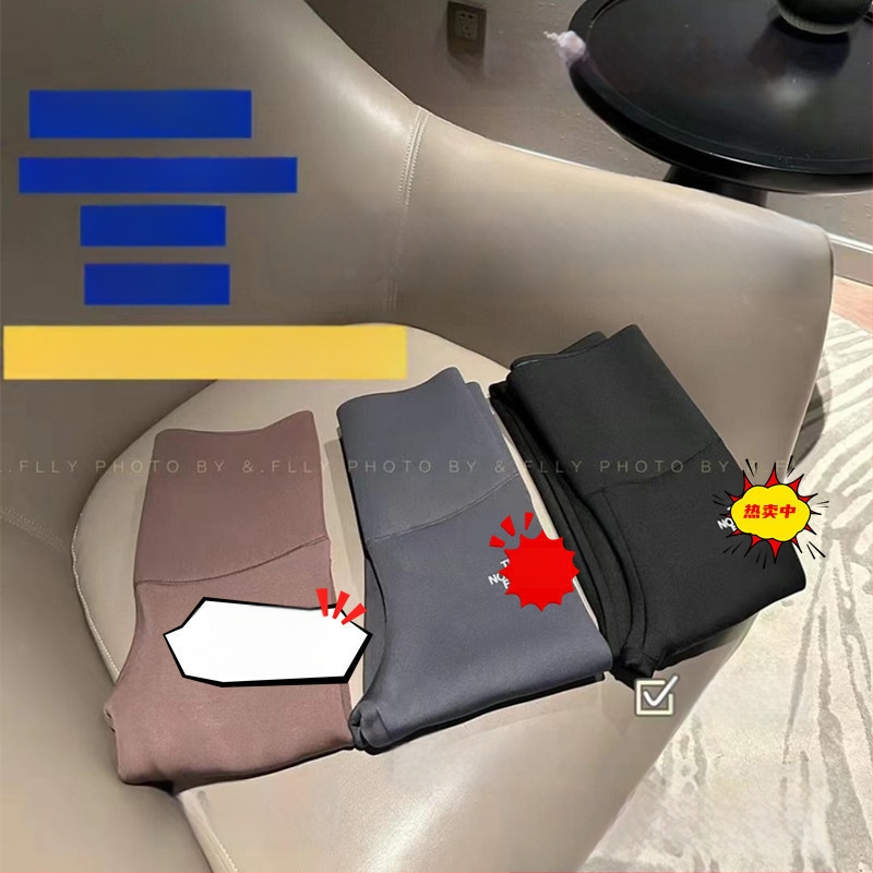 Ženske hlače Sharkskin s flisom, visokim pojasom, kontrolom trbuha, tople, 3/4 dužine, uski kroj