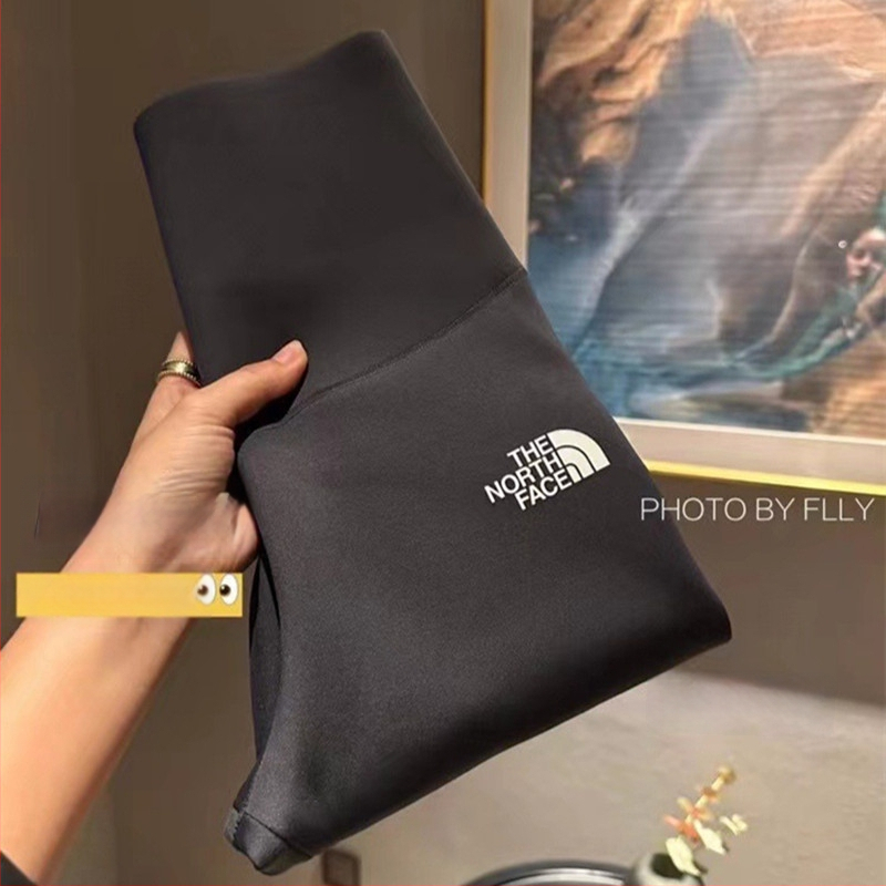 Ženske hlače Sharkskin s flisom, visokim pojasom, kontrolom trbuha, tople, 3/4 dužine, uski kroj