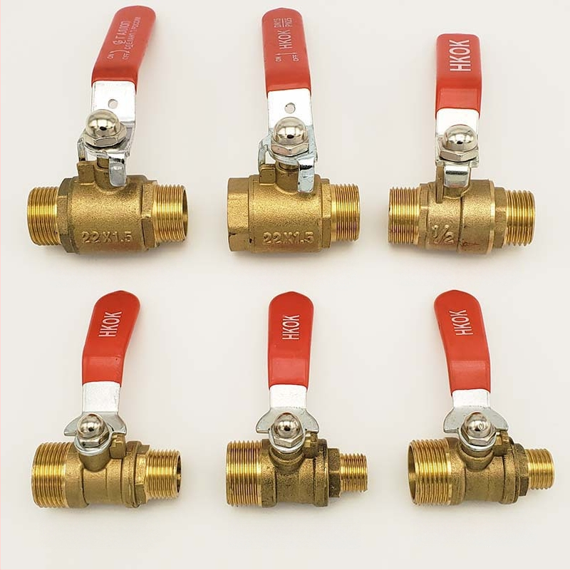 Αγροτικός σφαιρικός βαλβίδας με διακόπτη, M22/M14, Haikuo HKOK