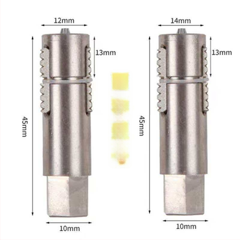 Háztartási vízvezetékhez használható menetes kihúzó eszköz szögletes szelephöz