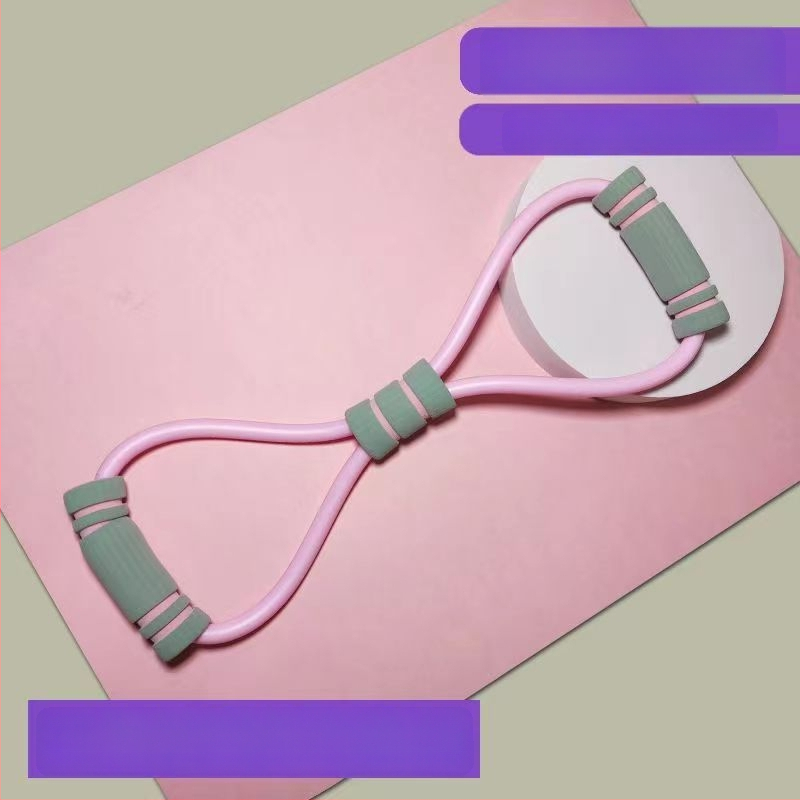 Hátsó nyújtó készülék otthoni edzéshez, TPE anyag, 8-karakteres feszítő eszköz, a nyitott vállakért